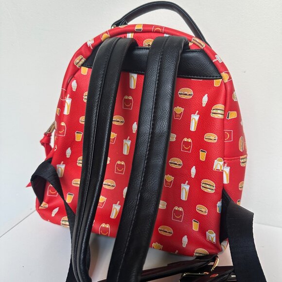 McDonald’s LUNCH Mealtime Favorites Allover Print Mini Backpack